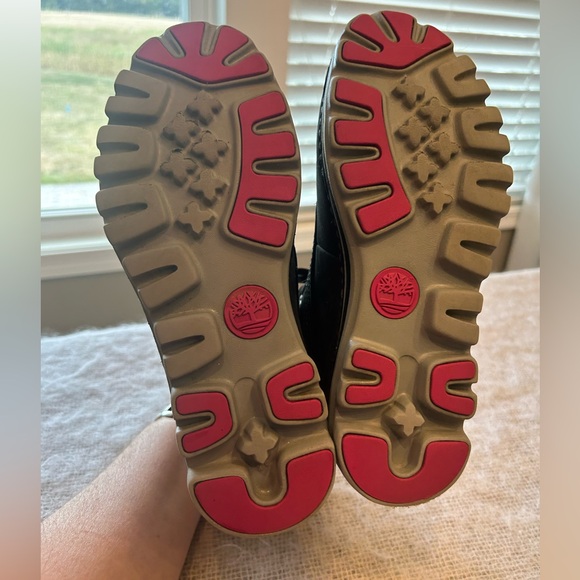 Timberland EarthKeepers Brookton Black Leather 6" Shaft Ankle Boots Size 7 - Picture 10 of 10